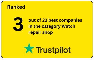 BQ Watches is ranked No. 3 on Trustpilot for Watch Repair Shops